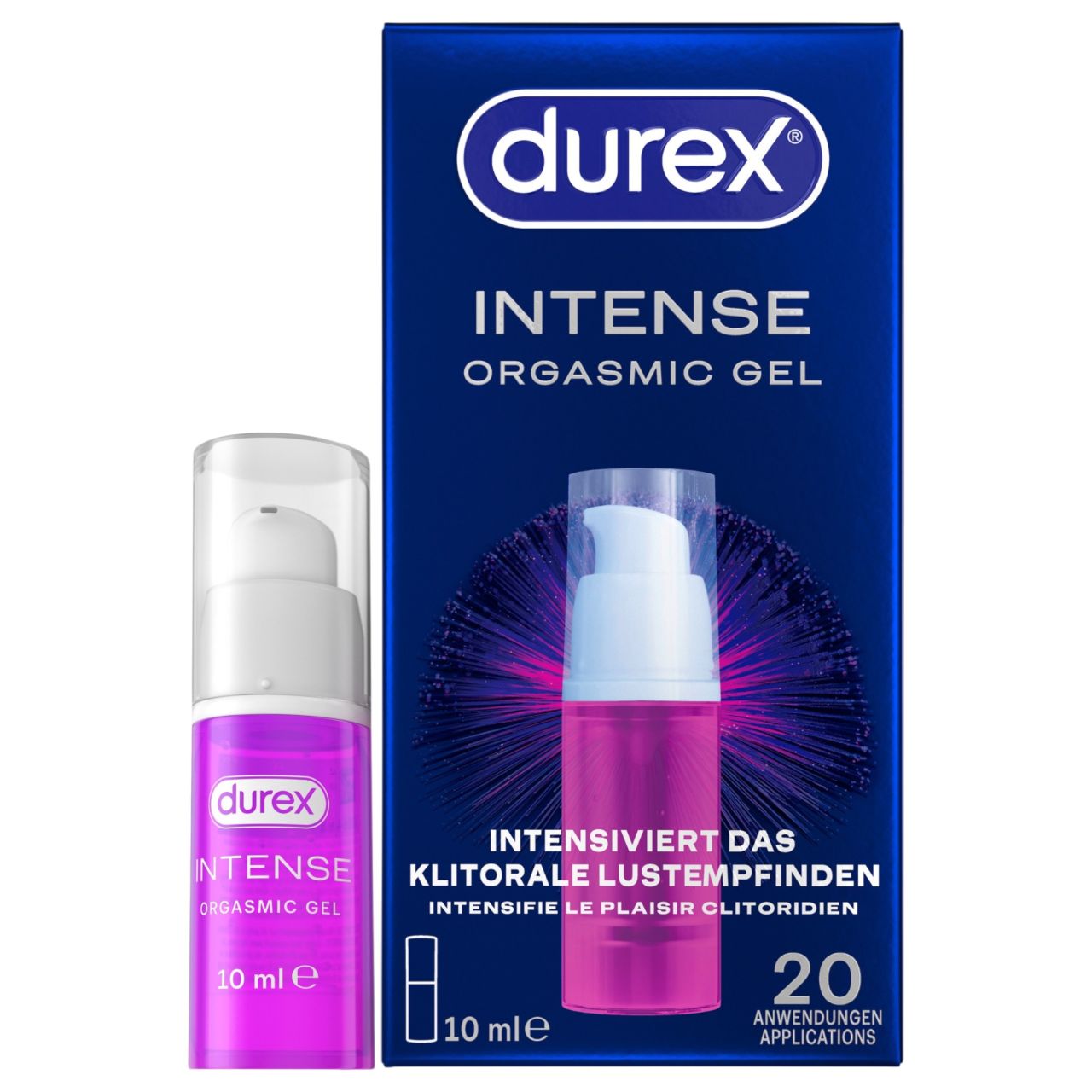Durex Intense Orgasmic - csiklóizgató gél (10 ml) Durex Intense Orgasmic - csiklóizgató gél (10 ml)