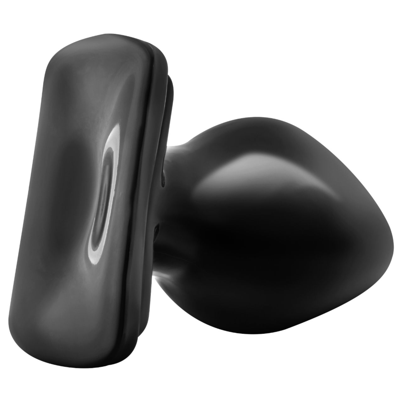 Blush Anal Adventures - XXL anál plug (fekete)
