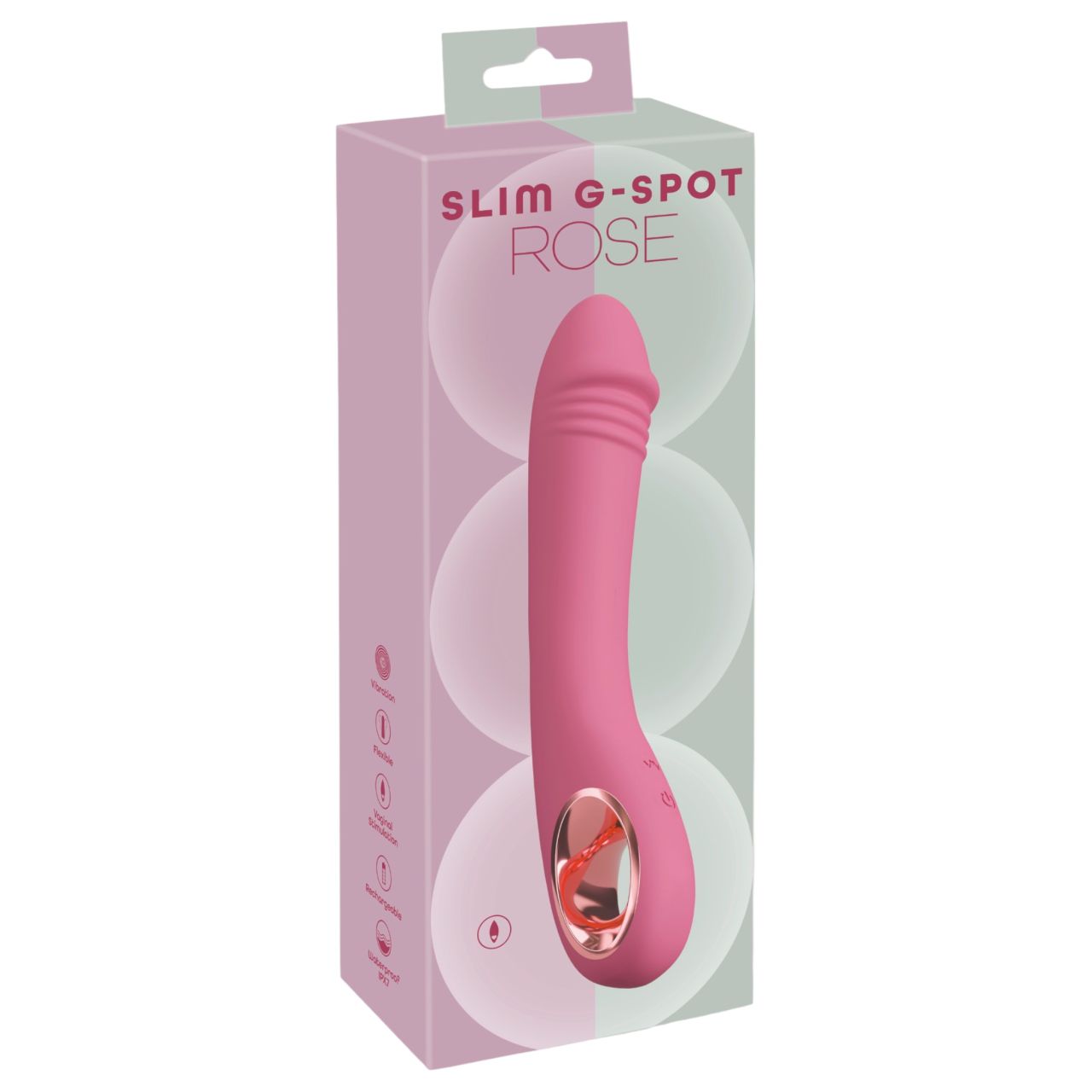 You2Toys - akkus G-pont vibrátor (pink) You2Toys - akkus G-pont vibrátor (pink)