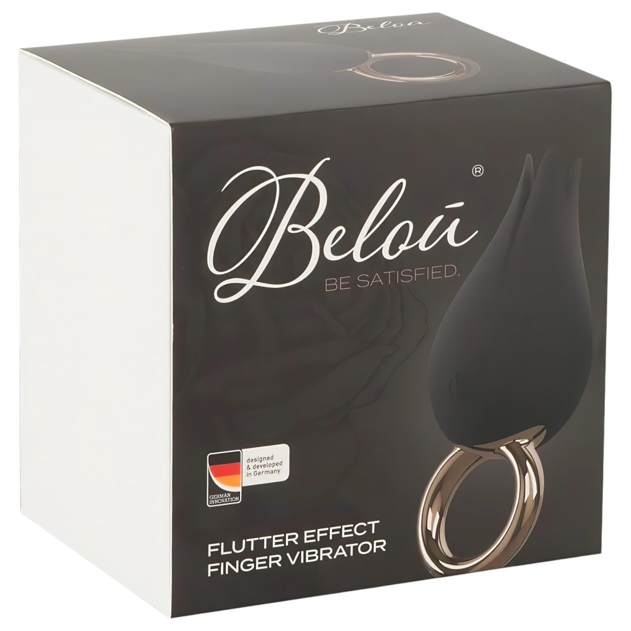 Belou - akkus, vízálló csikló vibrátor (fekete) Belou - akkus, vízálló csikló vibrátor (fekete)