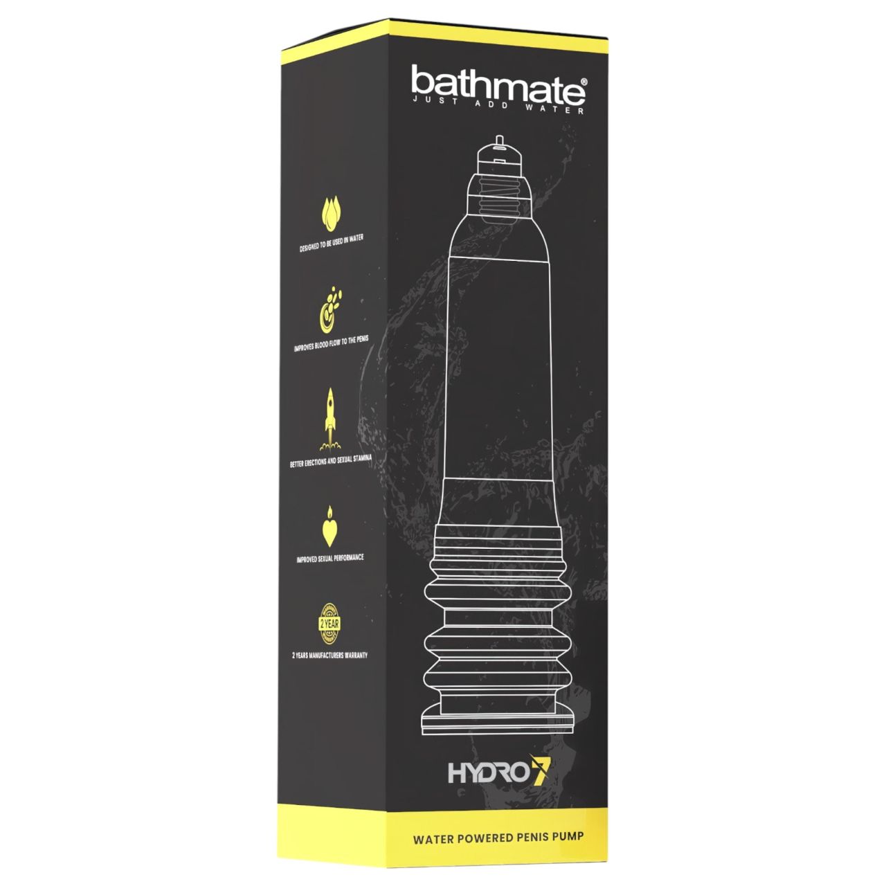 Bathmate Hydro7 - hidropumpa (átlátszó)