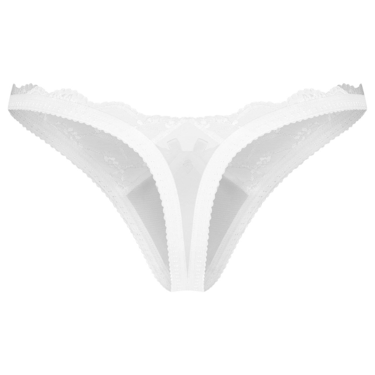 Obsessive Weddya - csipkés tanga (fehér) Obsessive Weddya - csipkés tanga (fehér)