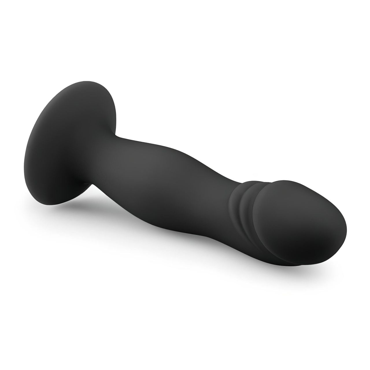 EasyToys - makkos, tapadókorongos dildó (fekete)