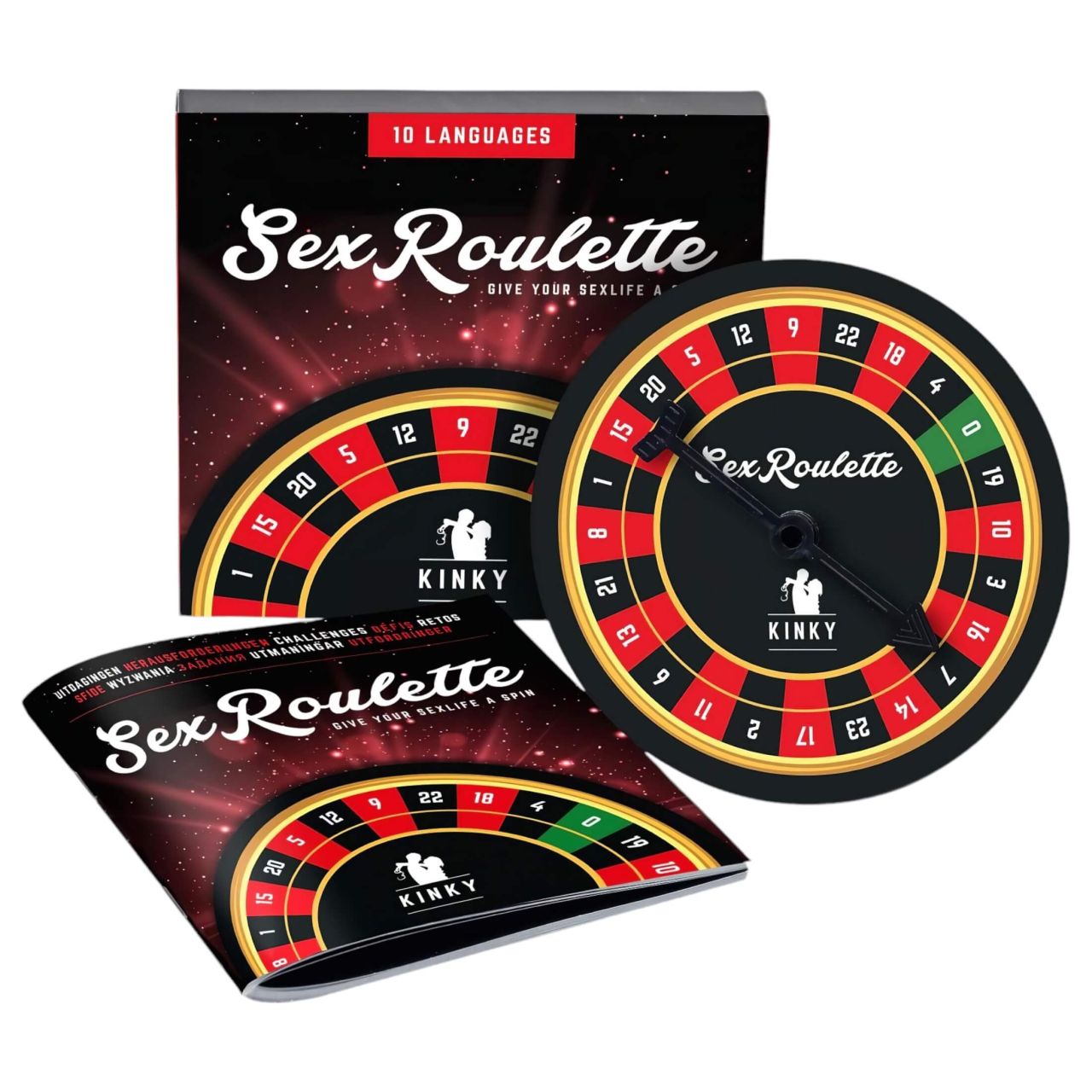tease & please - Sex Roulette Kinky - Erotikus Rulett Társasjáték Pároknak