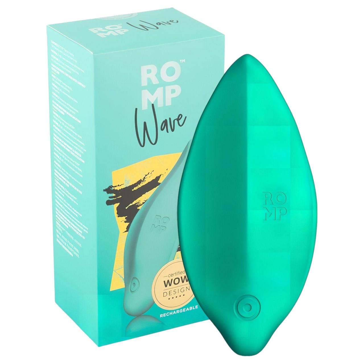 ROMP Wave - akkus, vízálló csikló vibrátor (zöld) ROMP Wave - akkus, vízálló csikló vibrátor (zöld)