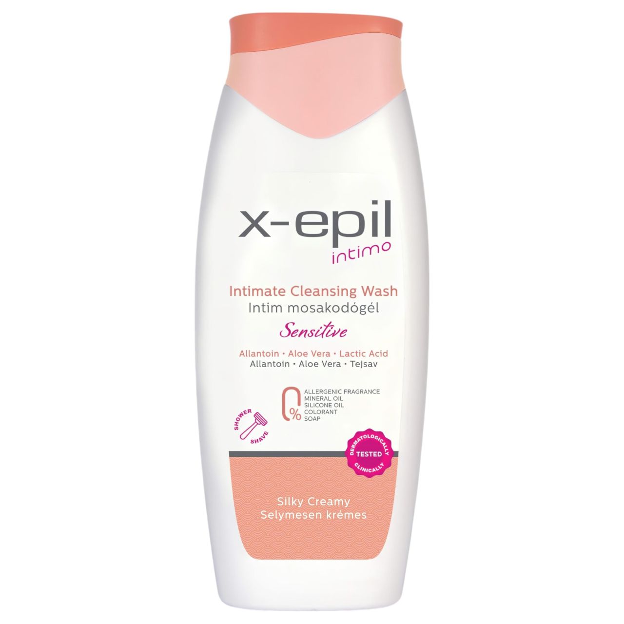 X-Epil Intimo Sensitive - intim mosakodógél nőknek (400 ml)