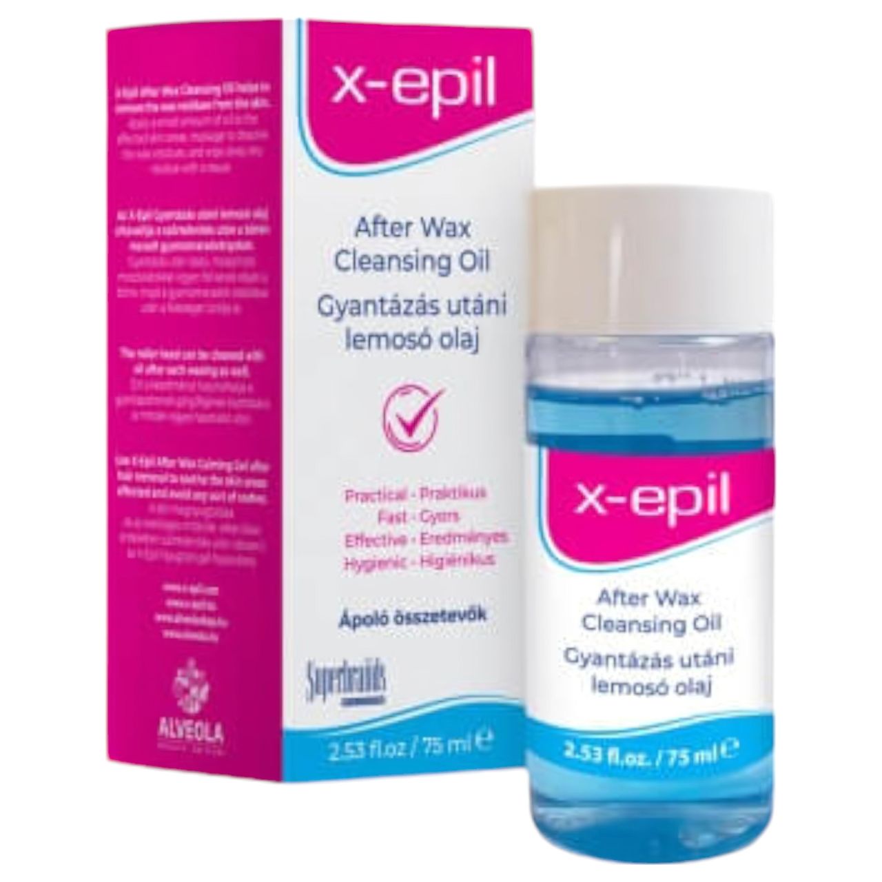 X-Epil - gyantázás utáni lemosó olaj (75 ml)