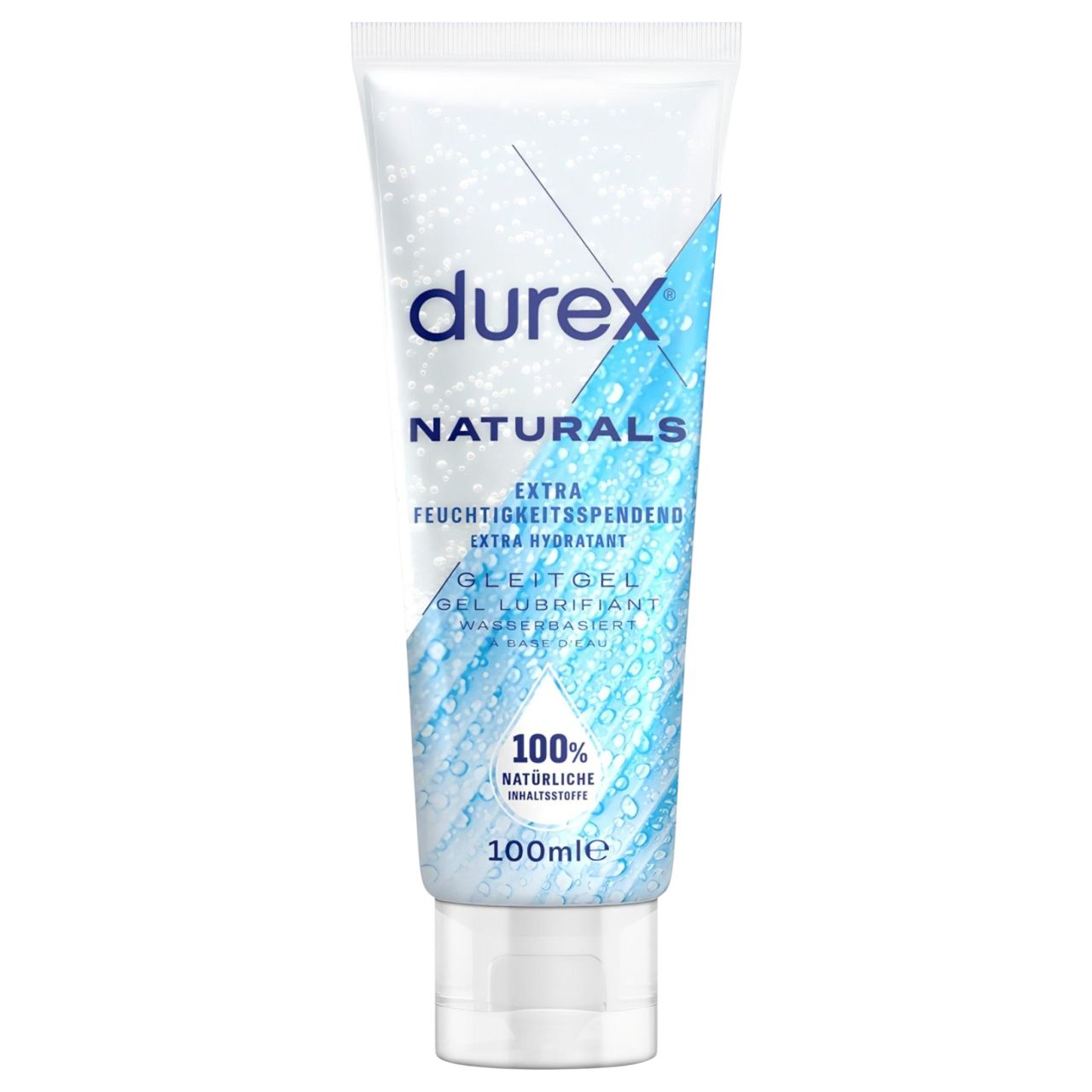 Durex Natural - hidratáló, vízbázisú síkosító (100 ml)