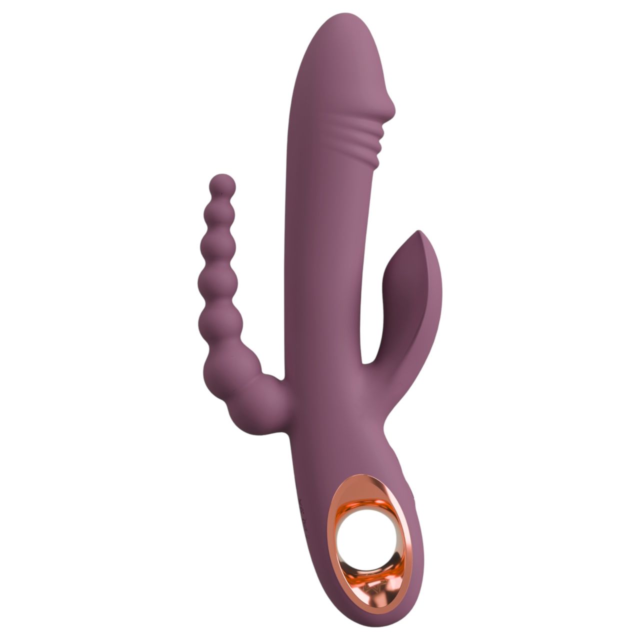 You2Toys - akkus, tripla karos vibrátor (lila) You2Toys - akkus, tripla karos vibrátor (lila)