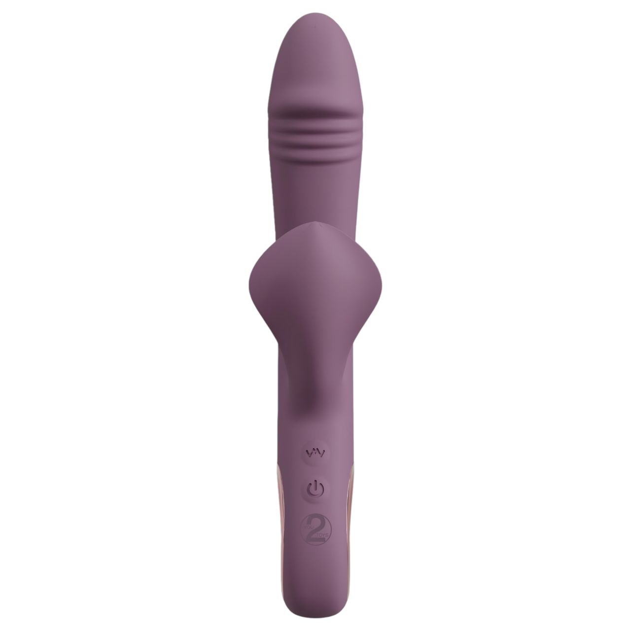 You2Toys - akkus, tripla karos vibrátor (lila) You2Toys - akkus, tripla karos vibrátor (lila)
