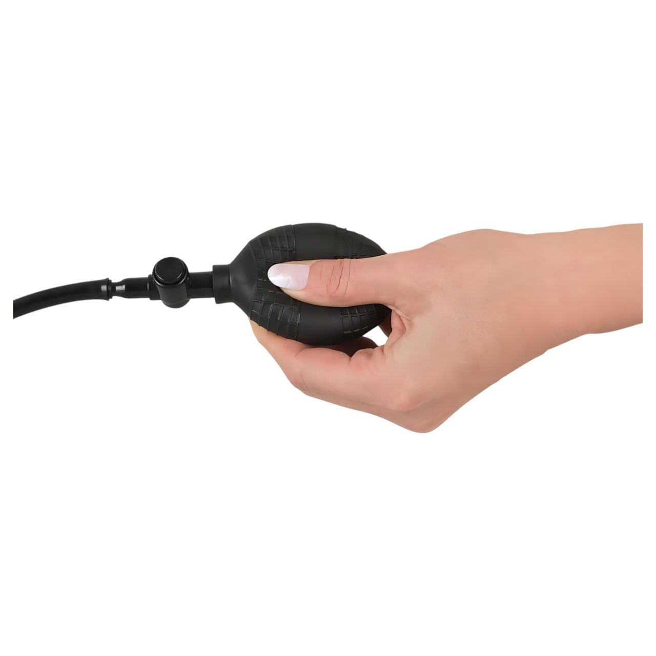You2Toys Fanny Hill's - pumpálható anál vibrátor (fekete)