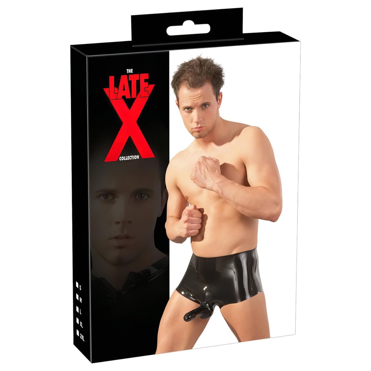 Late X boxer + péniszköpeny (fekete) Late X boxer + péniszköpeny (fekete)