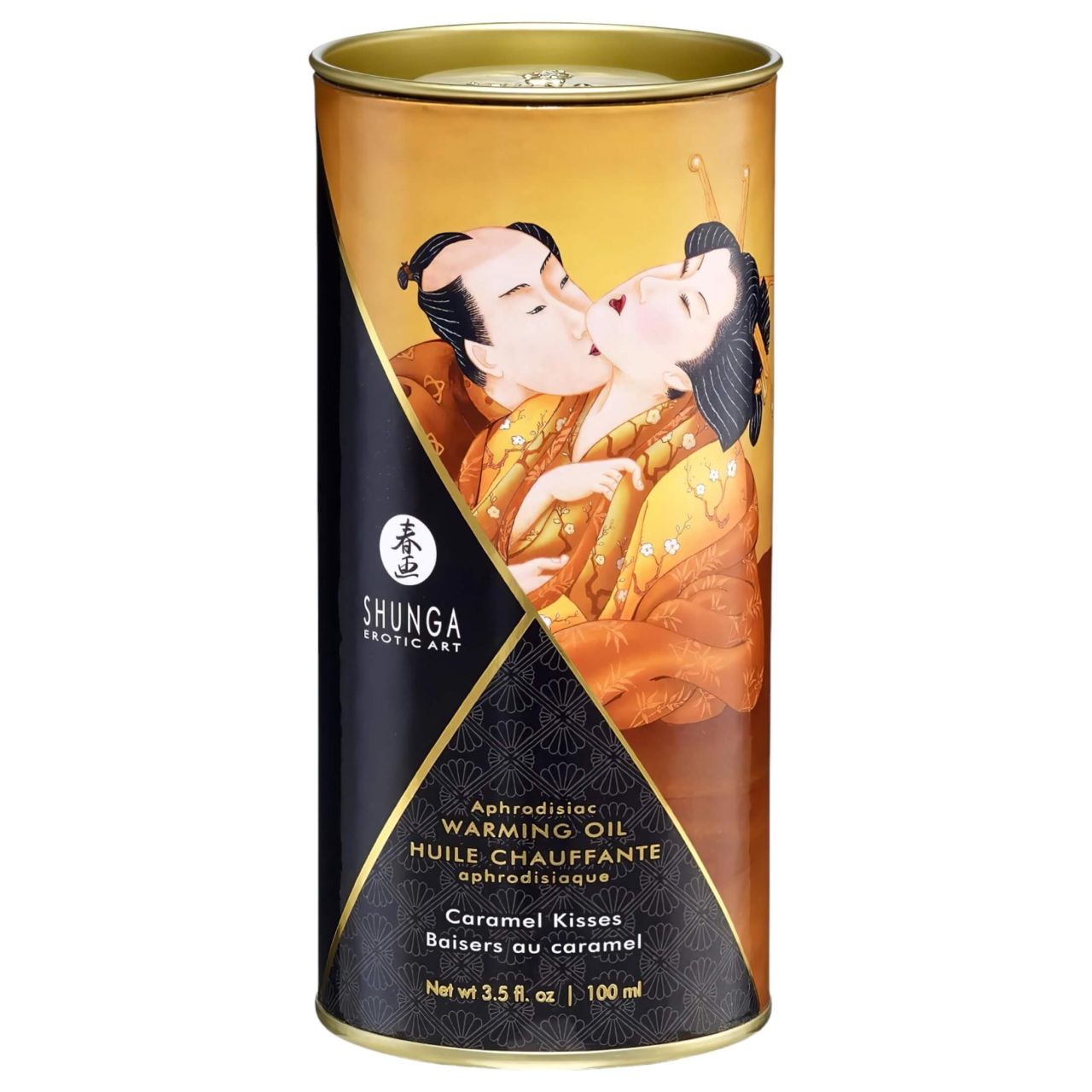 Shunga - melegítő masszázsolaj - karamell (100 ml)