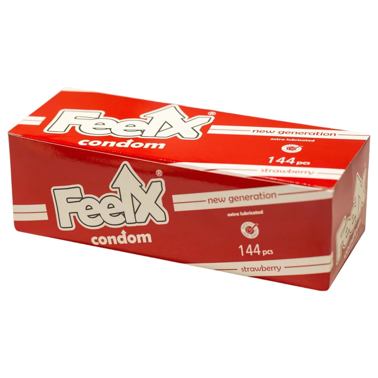 FeelX óvszer - epres (144 db) FeelX óvszer - epres (144 db)