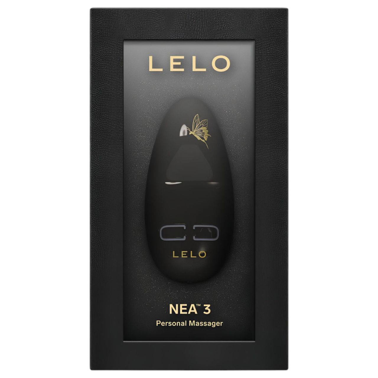 LELO Nea 3 - akkus, vízálló csiklóizgató vibrátor (fekete)