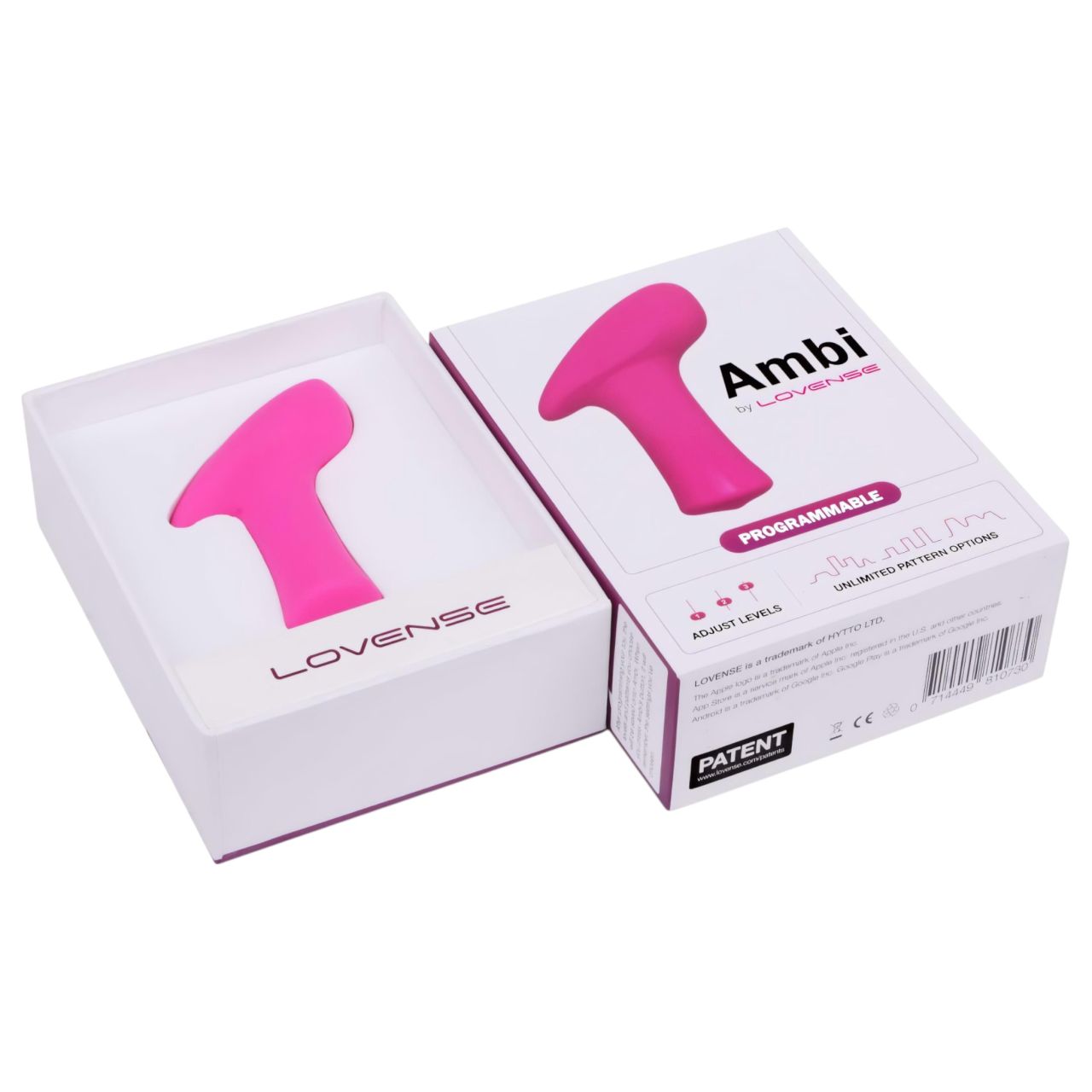 Lovense Ambi - App-vezérelt csiklóvibrátor (pink)
