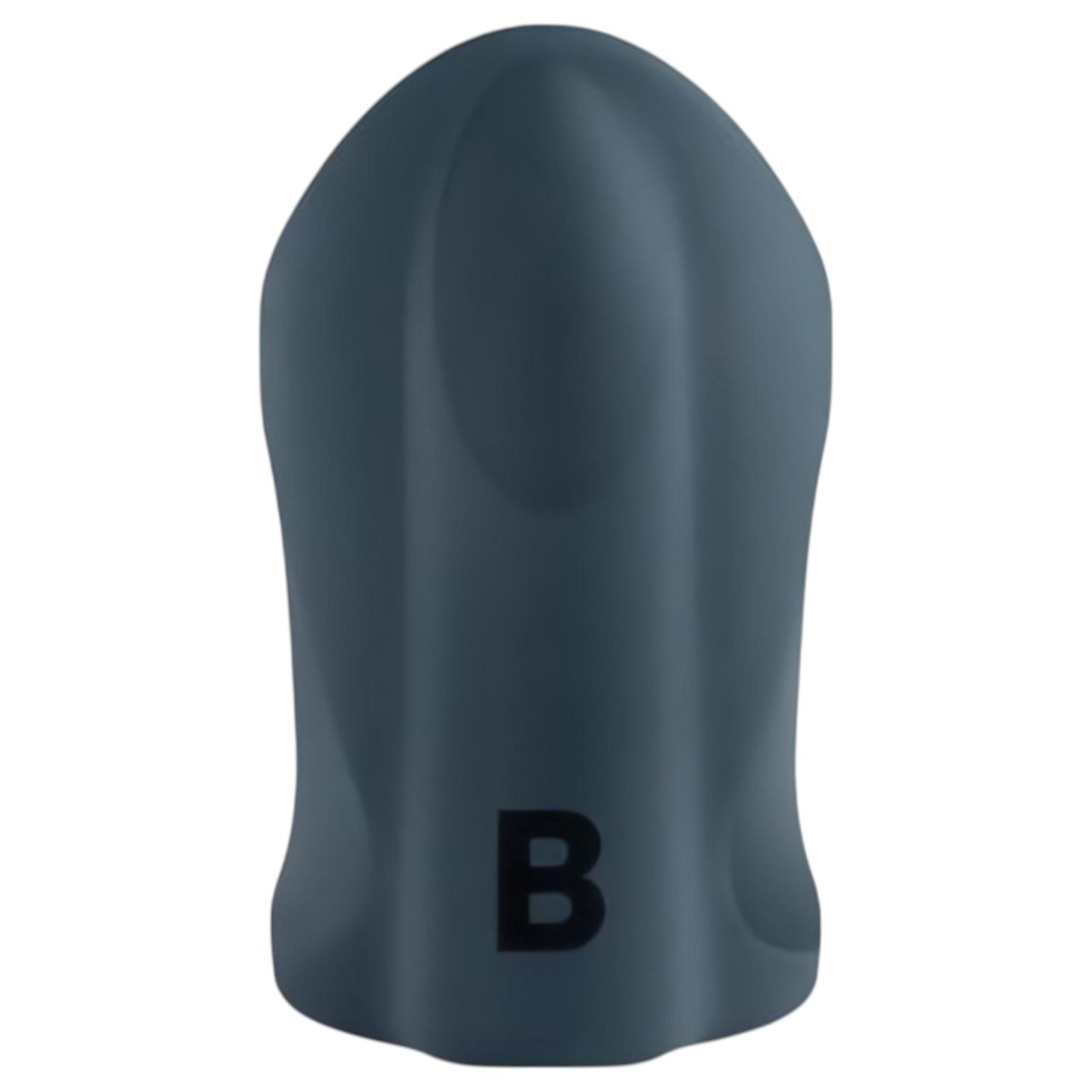 Boners - akkus, rezgő nyitott maszturbátor férfiaknak (szürke)