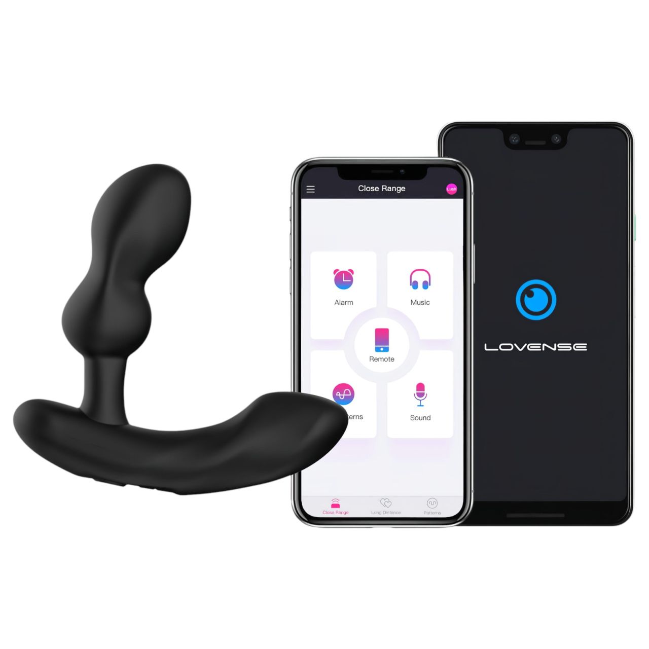 Lovense Edge 2 - App-vezérelt prosztata vibrátor, férfiaknak (fekete) Lovense Edge 2 - App-vezérelt prosztata vibrátor, férfiaknak (fekete)