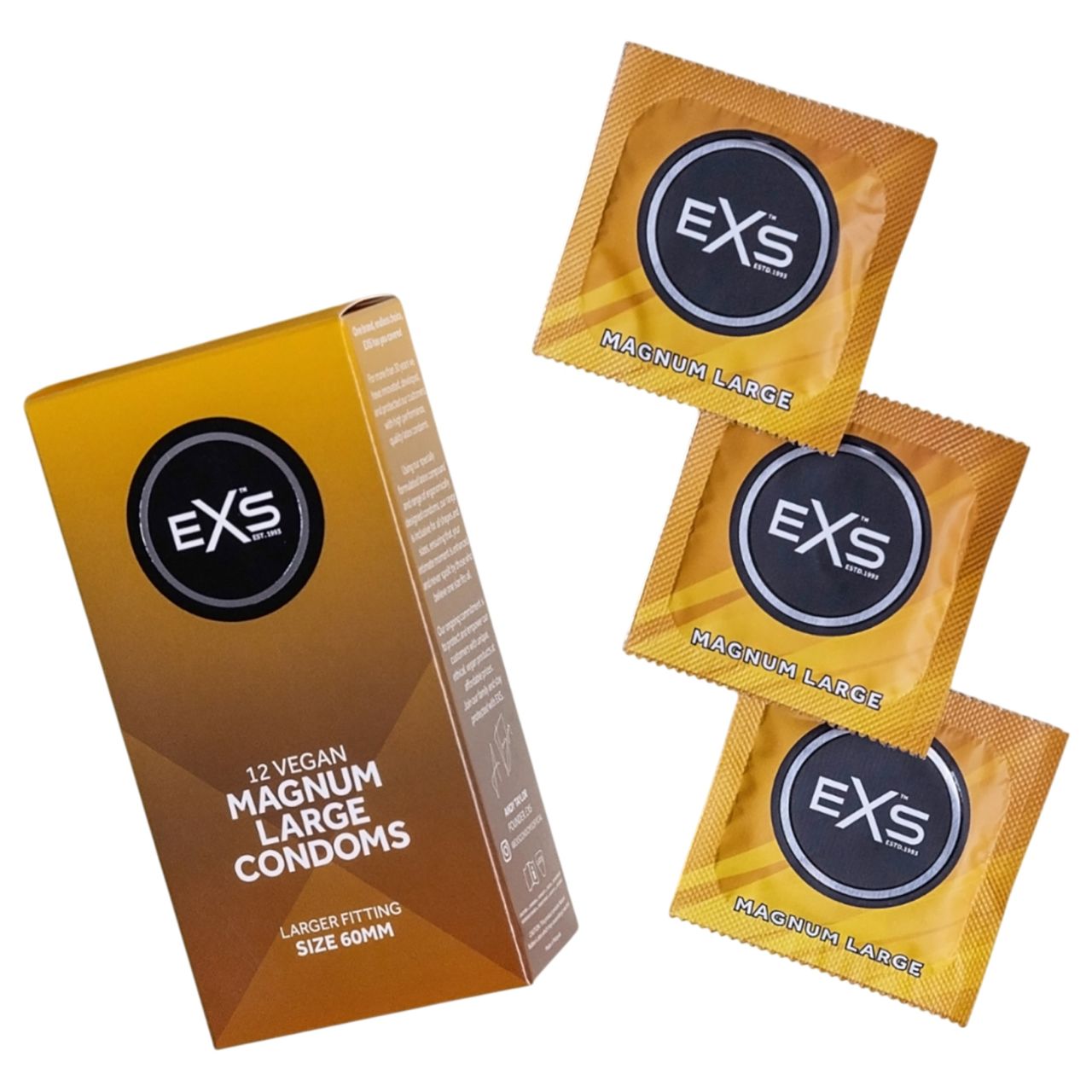 EXS Magnum - óvszer 60 mm (12 db) EXS Magnum - óvszer 60 mm (12 db)