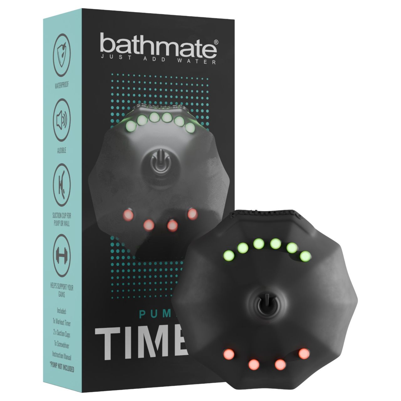 Bathmate Pump Timer - pumpaidőzítő (fekete) Bathmate Pump Timer - pumpaidőzítő (fekete)