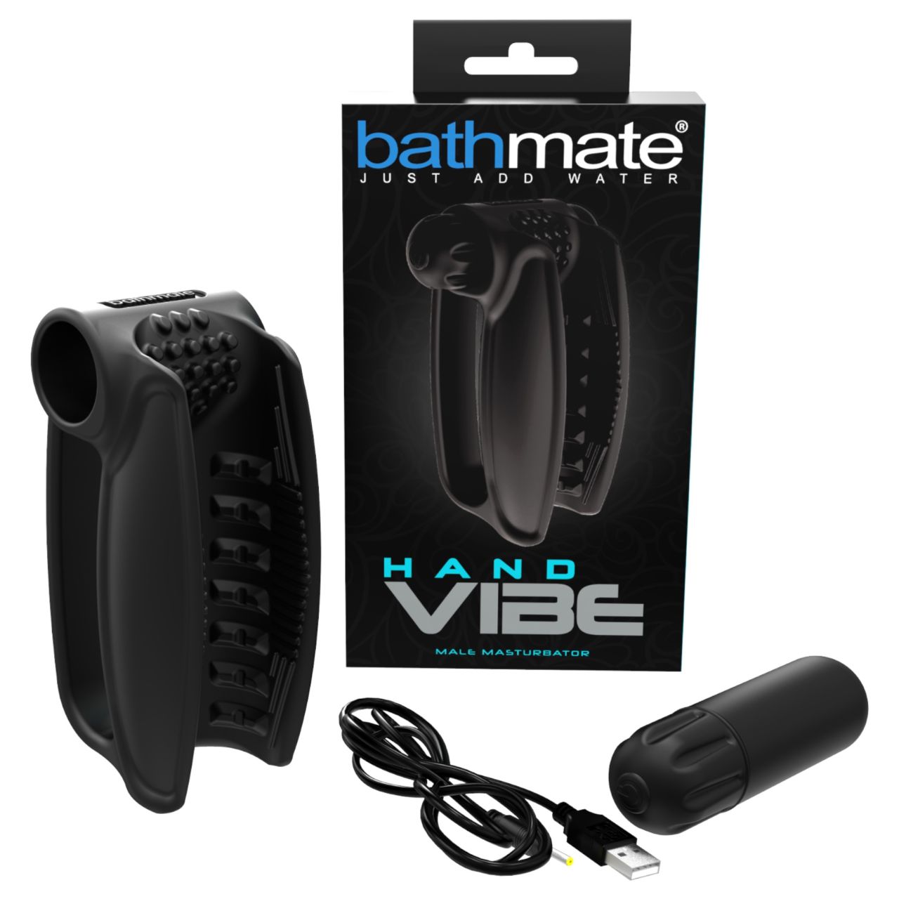 Bathmate Hand Vibe - akkus kézi vibrátor (fekete) Bathmate Hand Vibe - akkus kézi vibrátor (fekete)