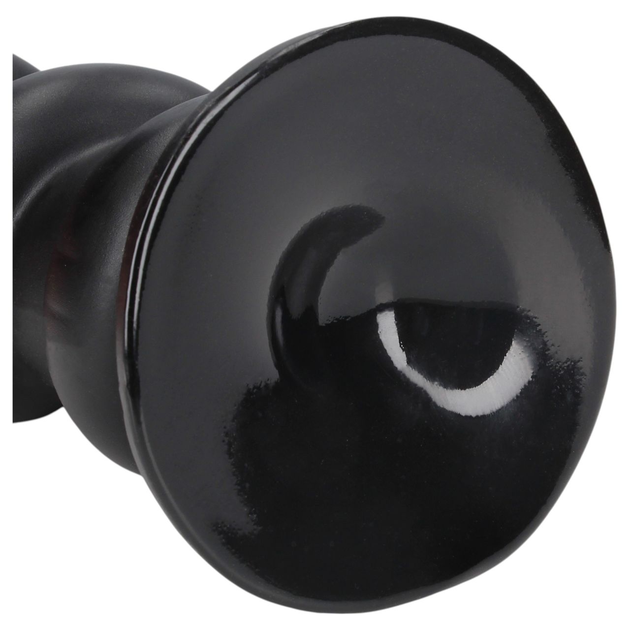 Ouch! Hole Driller - óriás anál plug (fekete) - 31,5 cm