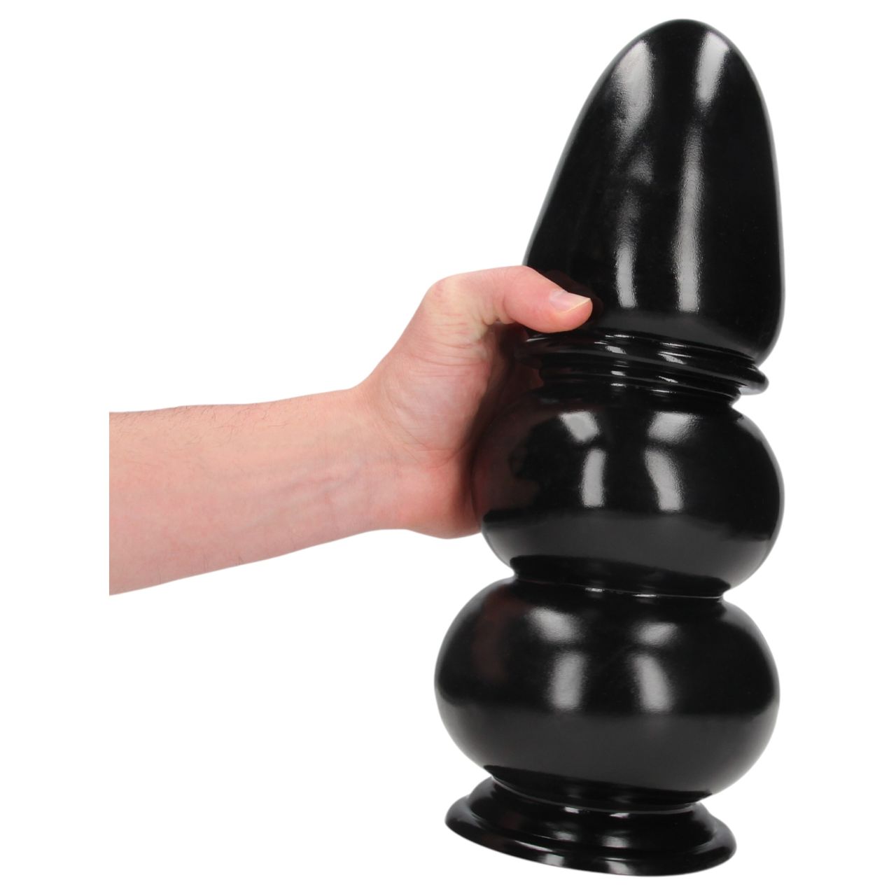 Ouch! Ultra Collosus - extra méretű anál plug (fekete) - 33 cm Ouch! Ultra Collosus - extra méretű anál plug (fekete) - 33 cm