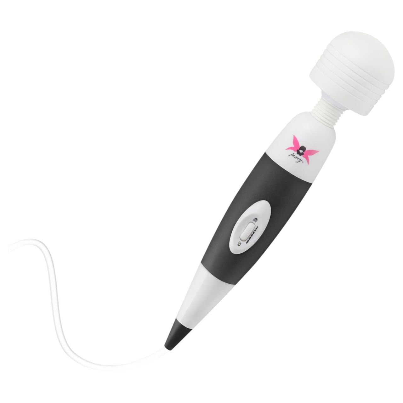 Pixey - vezetékes wand masszírozó vibrátor (fekete)