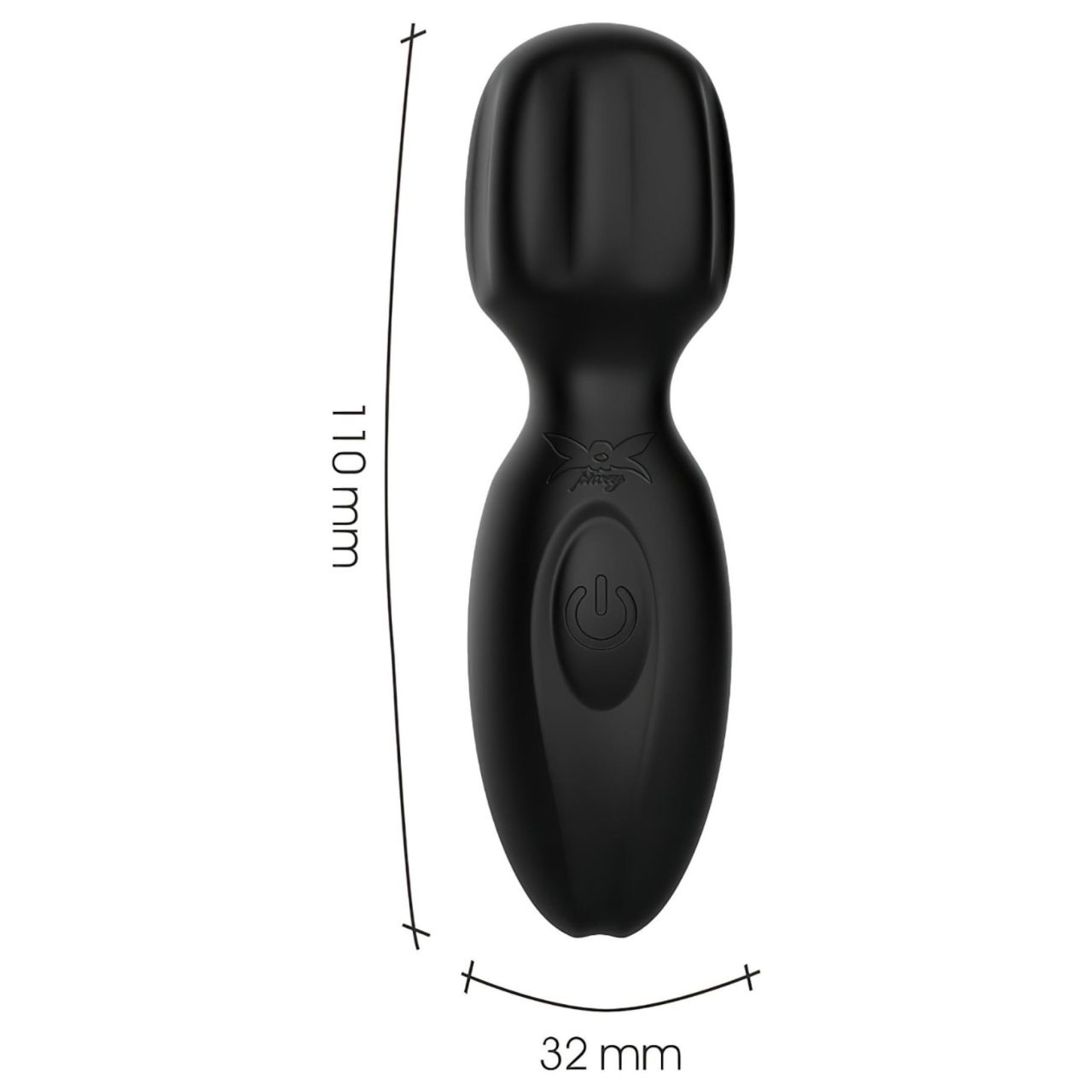 Pixey 2GO - akkus mini masszírozó vibrátor (fekete) Pixey 2GO - akkus mini masszírozó vibrátor (fekete)