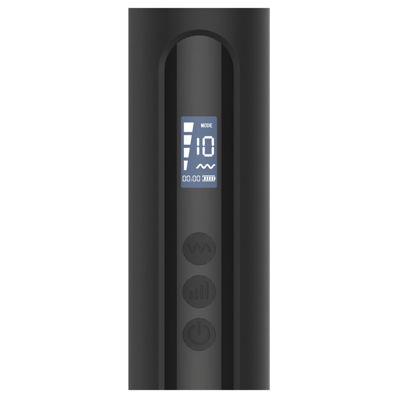 BLAQ - nagy digitális wand masszírozó vibrátor (fekete)