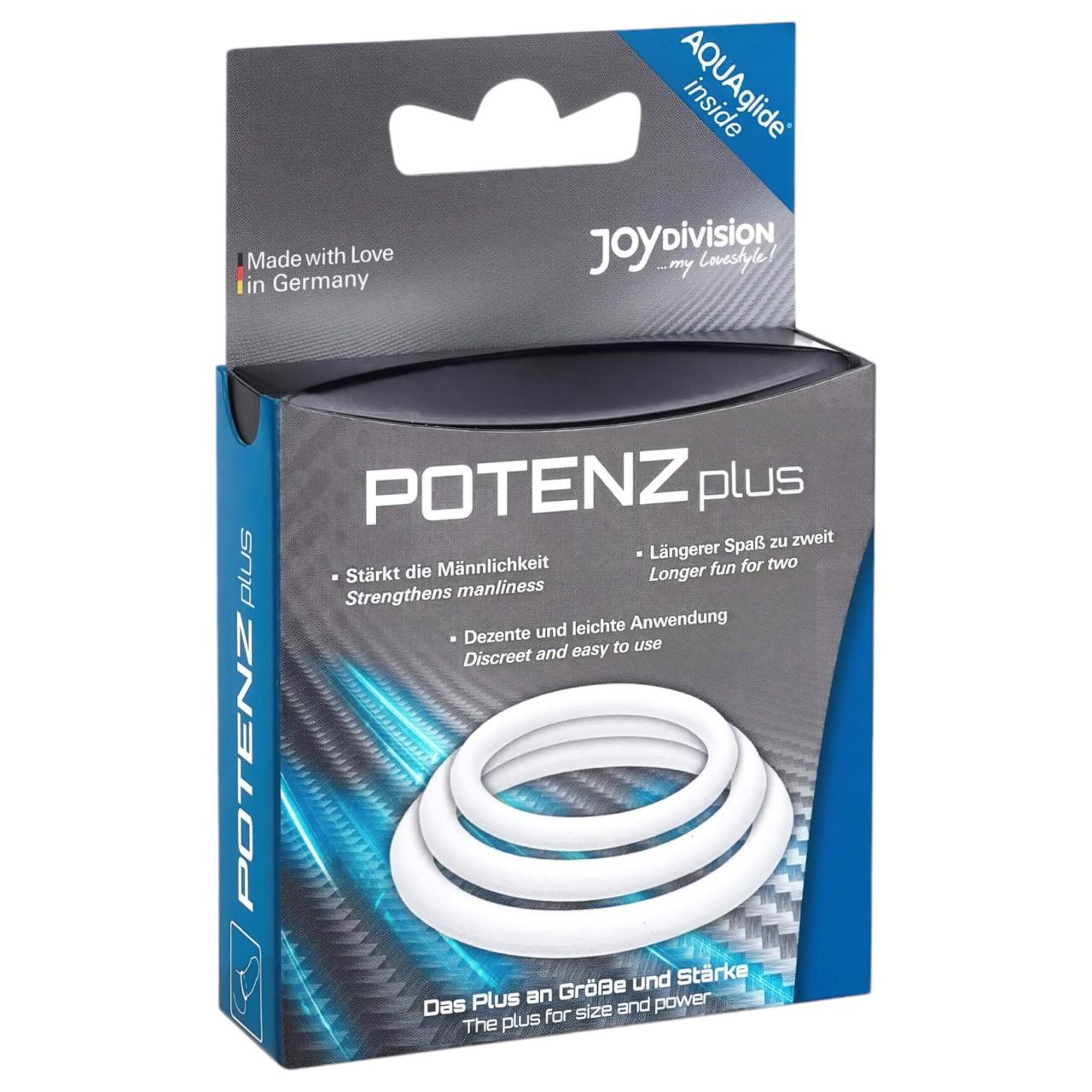 POTENZplus péniszgyűrű - szett (3 db)