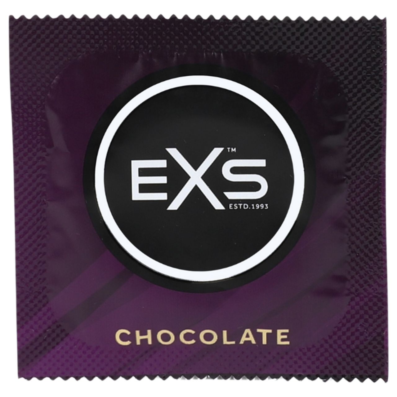 EXS Hot Chocolate - óvszer csoki ízű (fekete, 100 db) EXS Hot Chocolate - óvszer csoki ízű (fekete, 100 db)