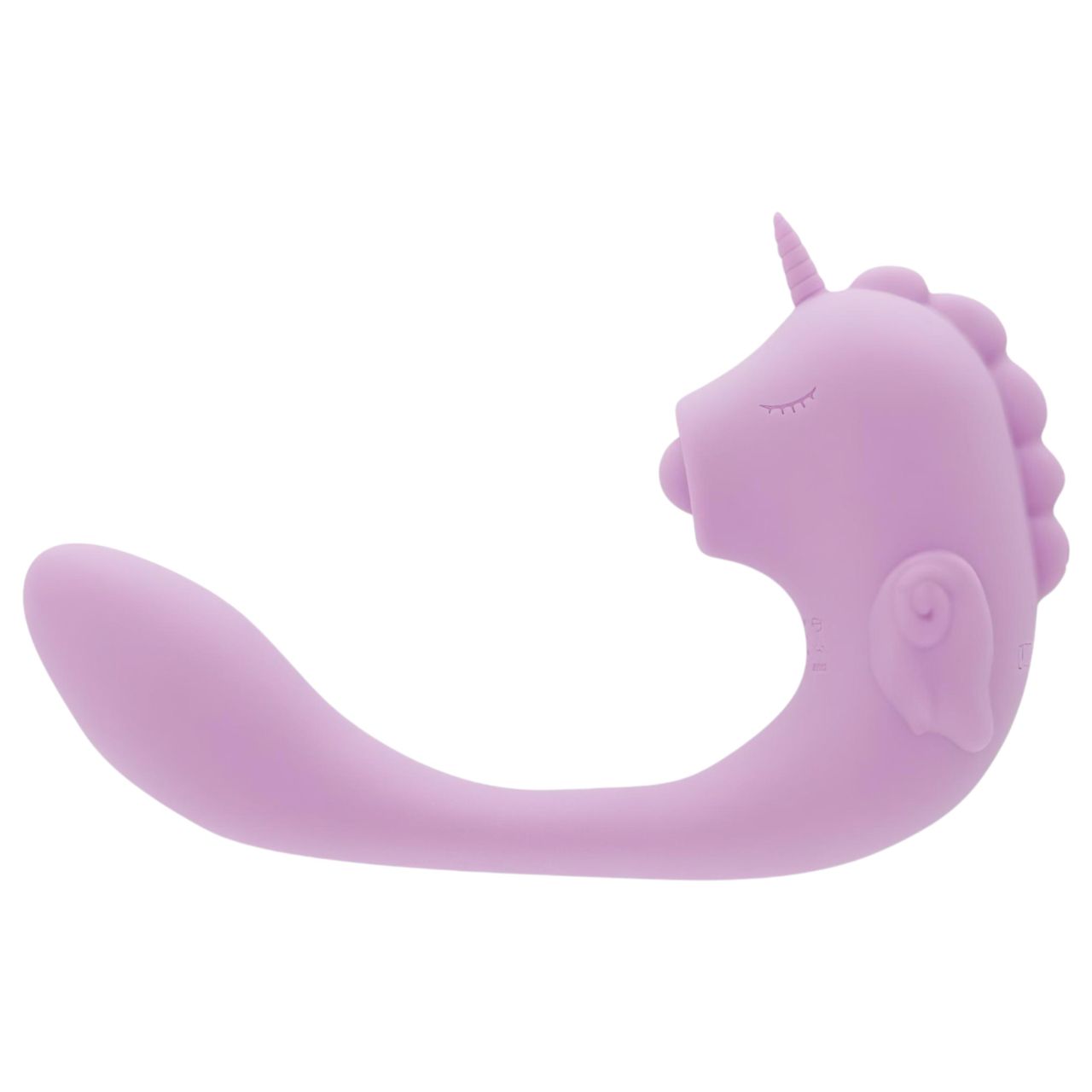 Unihorn C-Horse - G-pont és csiklóizgató vibrátor (lila)