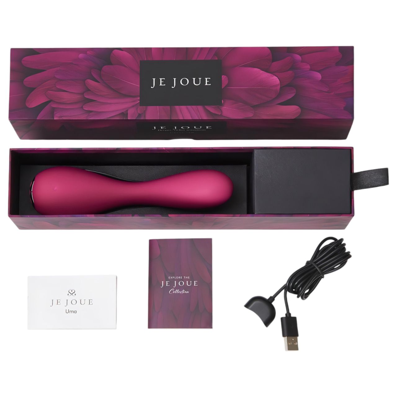 Je Joue Uma - akkus, vízálló G-pont vibrátor (pink)