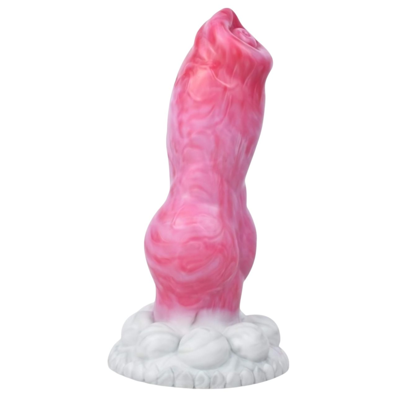 Animalorny Buldog - kutya pénisz dildó - 17 cm (pink)