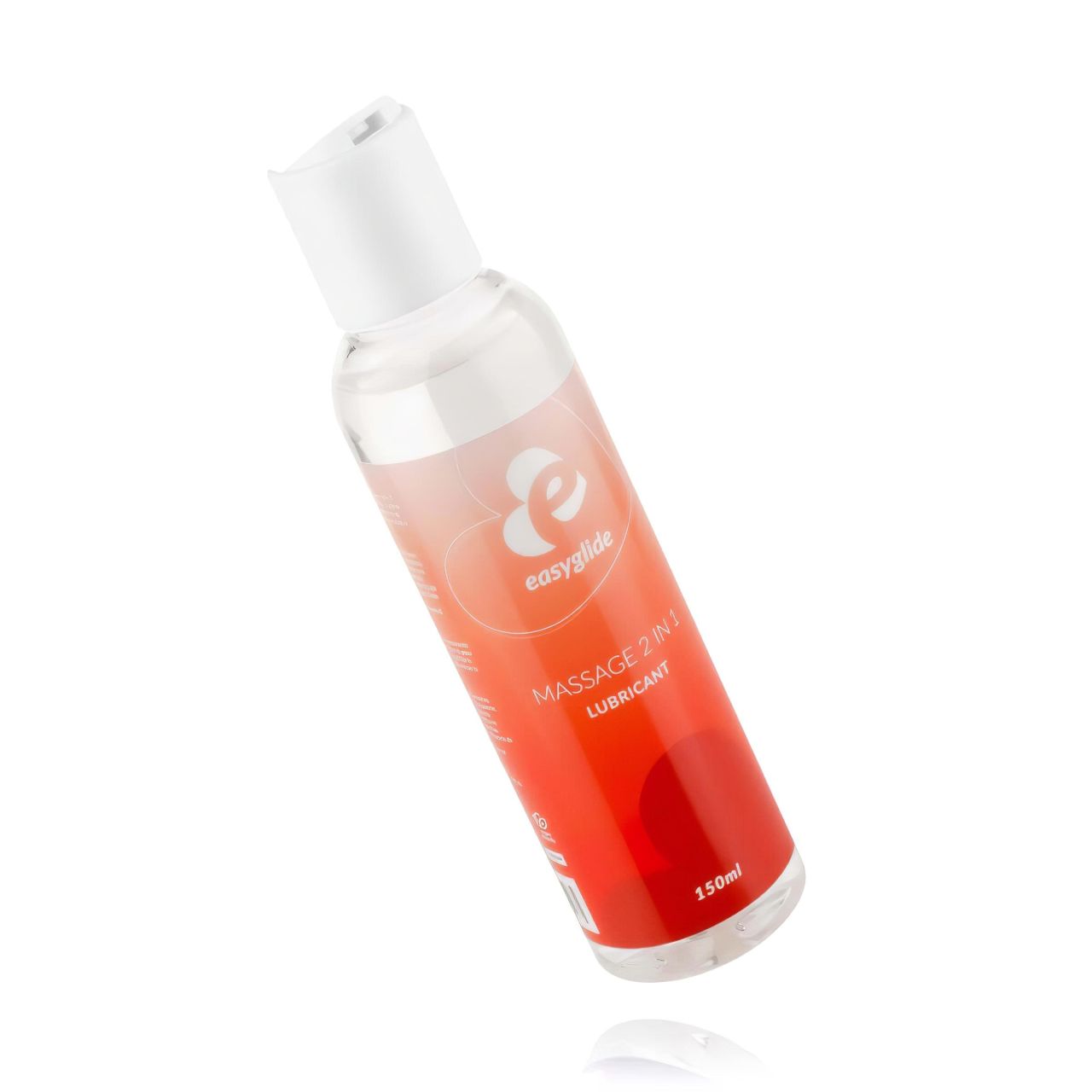 EasyGlide 2in1 - vízbázisú síkosító és masszázsgél (150 ml)