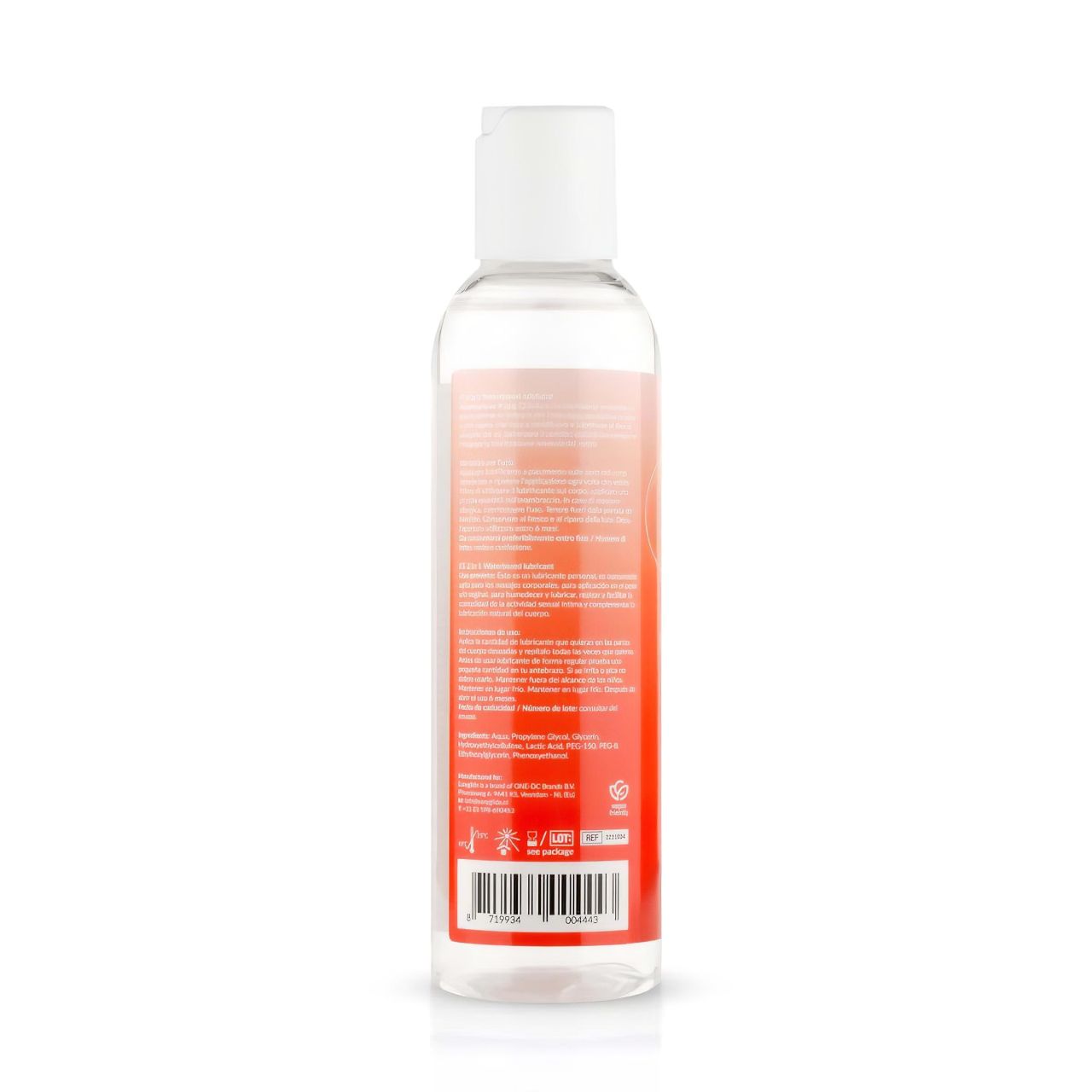 EasyGlide 2in1 - vízbázisú síkosító és masszázsgél (150 ml)