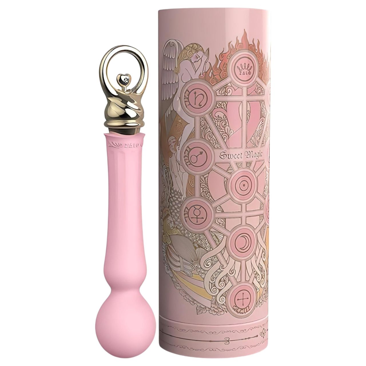 ZALO Confidence - akkus, luxus masszírozó vibrátor (pink)