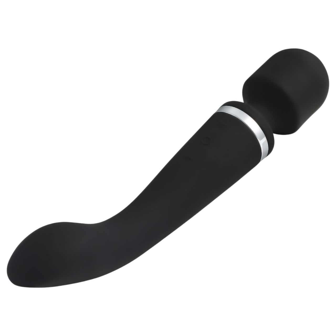 Lonely Lodi - akkus, 2in1 wand masszírozó vibrátor (fekete)