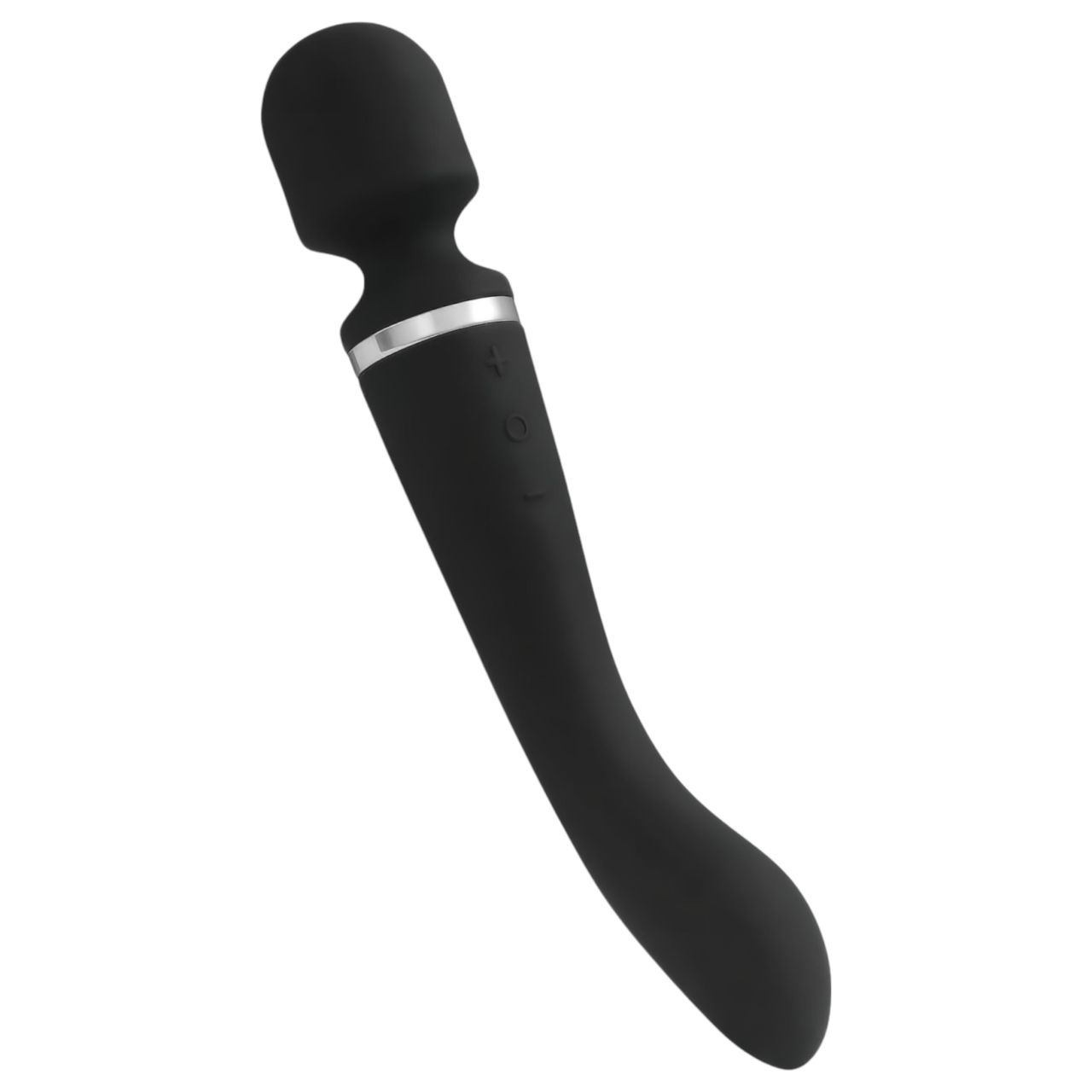 Lonely Lodi - akkus, 2in1 wand masszírozó vibrátor (fekete)