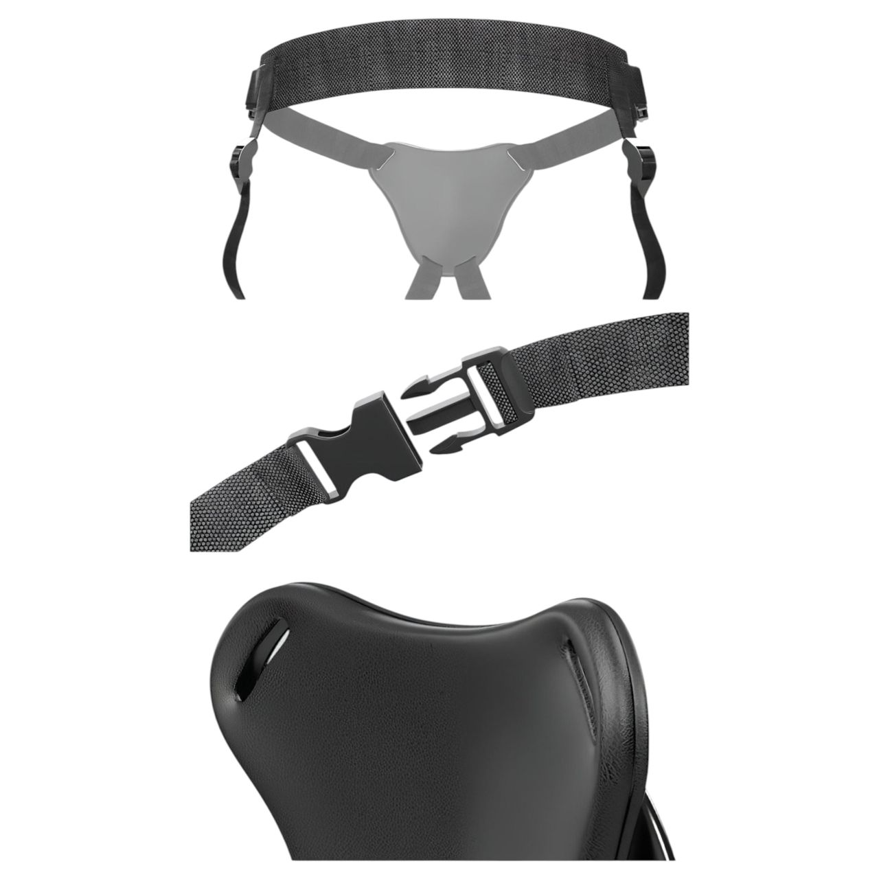 Body Dock OG - felcsatolható alsó tapadókoronghoz (fekete)