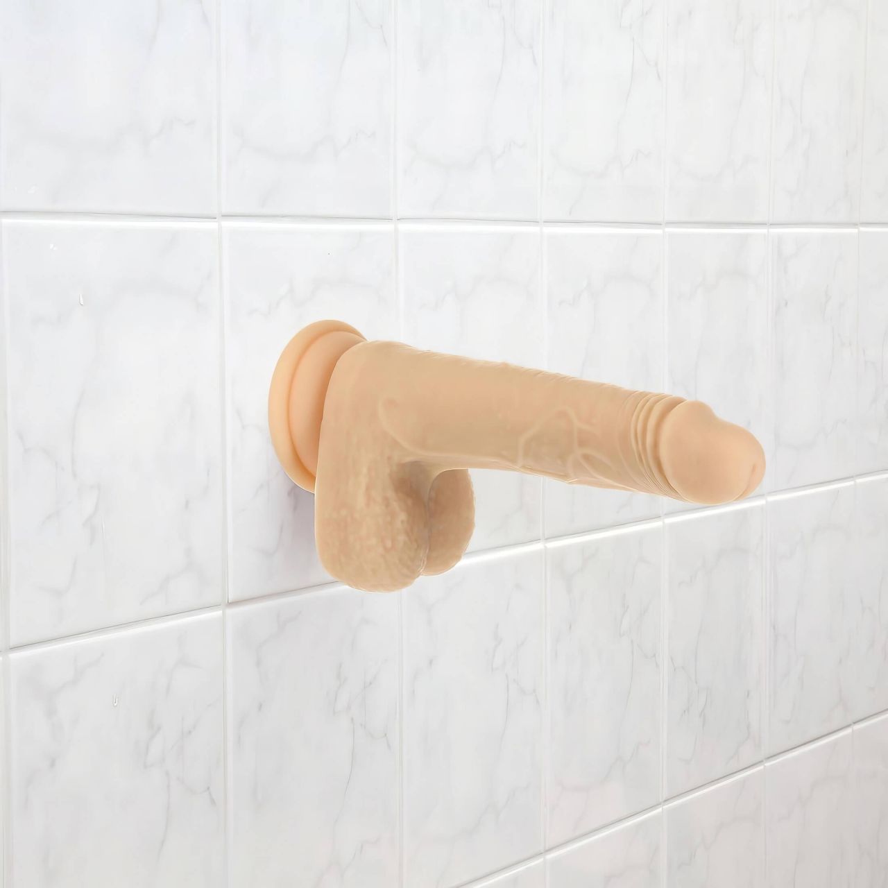 Naked Addiction Thrusting 7,5 - lökő vibrátor (19 cm, testszínű) Naked Addiction Thrusting 7,5 - lökő vibrátor (19 cm, testszínű)
