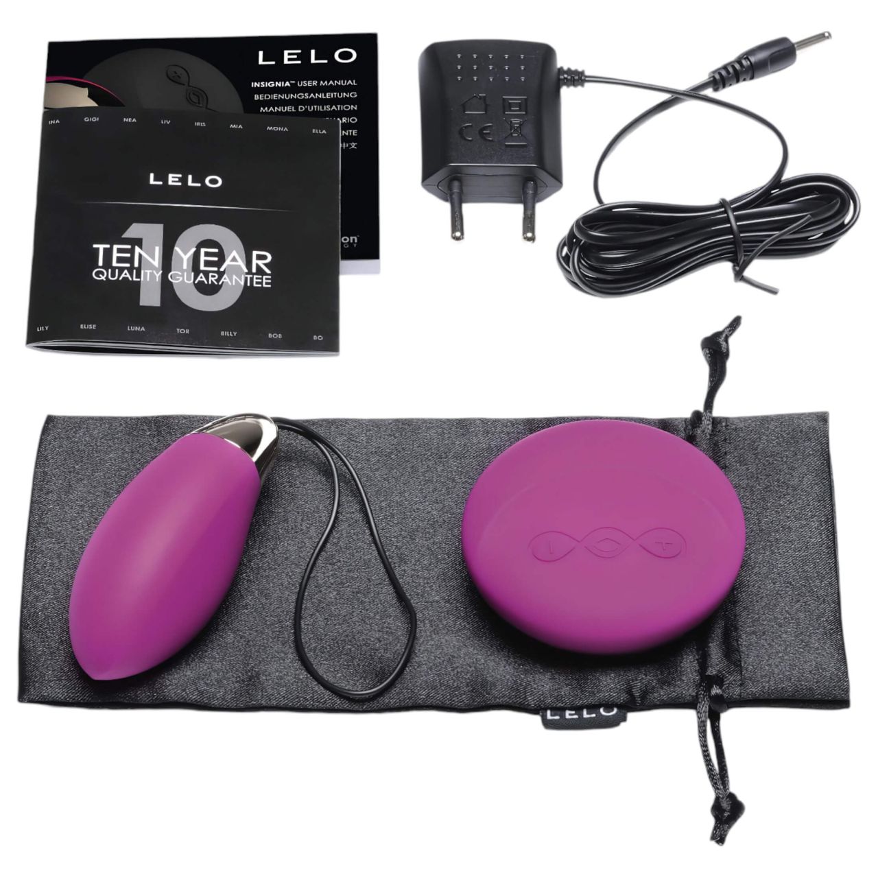 LELO Lyla 2 - hordható távirányítós vibrotojás (lila)