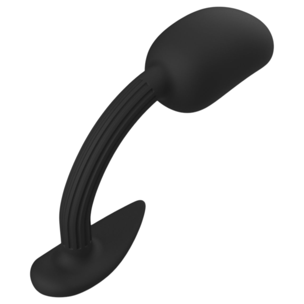 Kangvo - mágneses prosztata masszírozó anál plug görgőgolyóval (fekete)