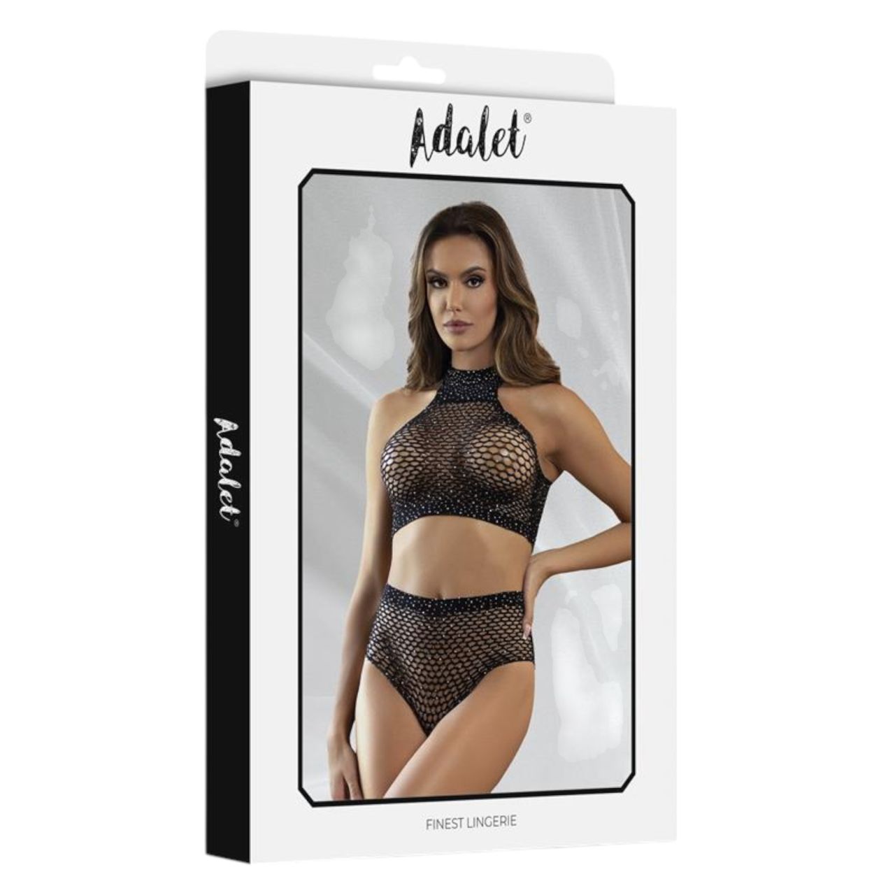 Adalet Marga - hálós necc szett - (fekete)