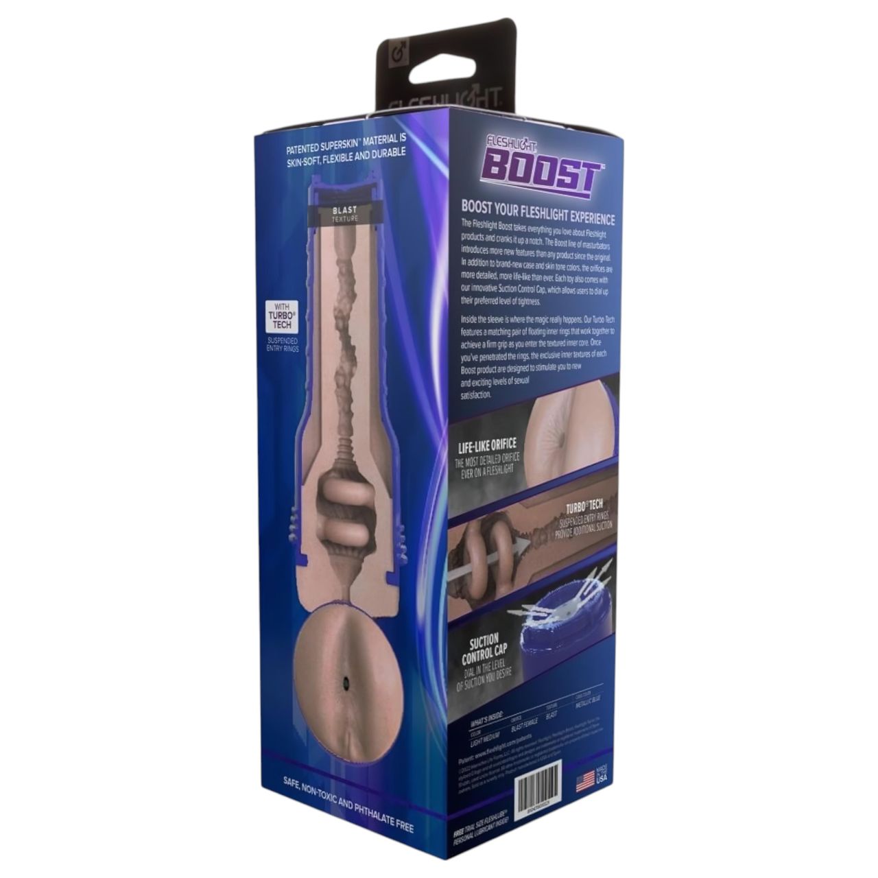 Fleshlight Boost Blast - élethű popsi maszturbátor (testszínű) Fleshlight Boost Blast - élethű popsi maszturbátor (testszínű)