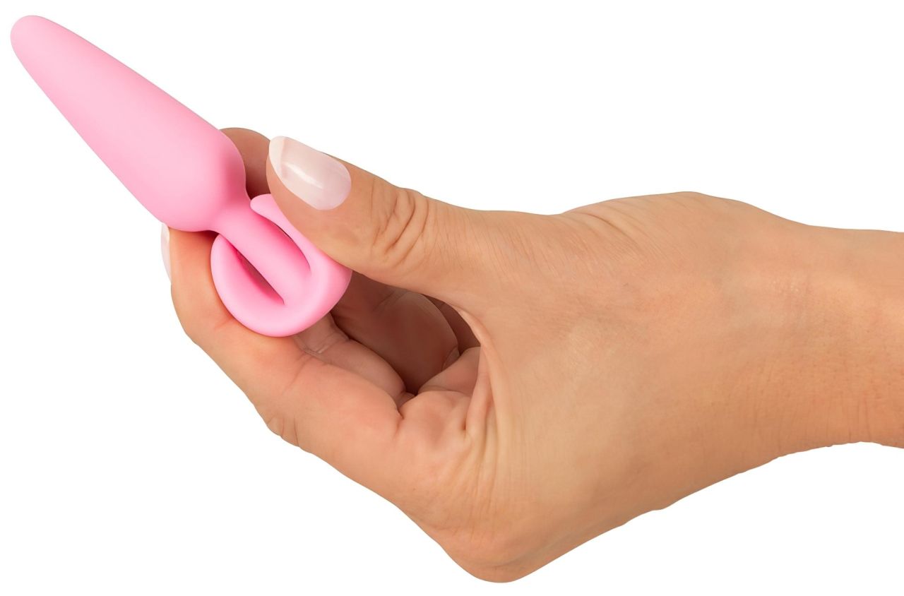 Cuties Mini Butt Plug - szilikon anál plug (pink) Cuties Mini Butt Plug - szilikon anál plug (pink)