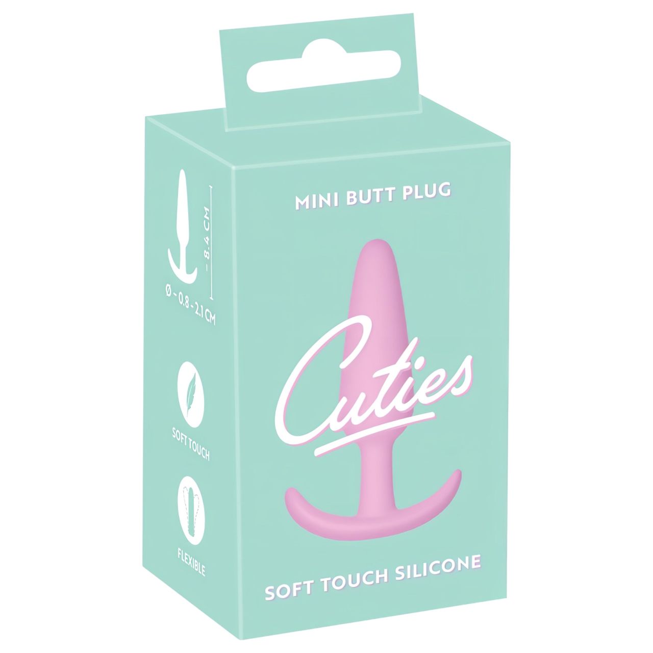 Cuties Mini Butt Plug - szilikon anál plug (pink) Cuties Mini Butt Plug - szilikon anál plug (pink)