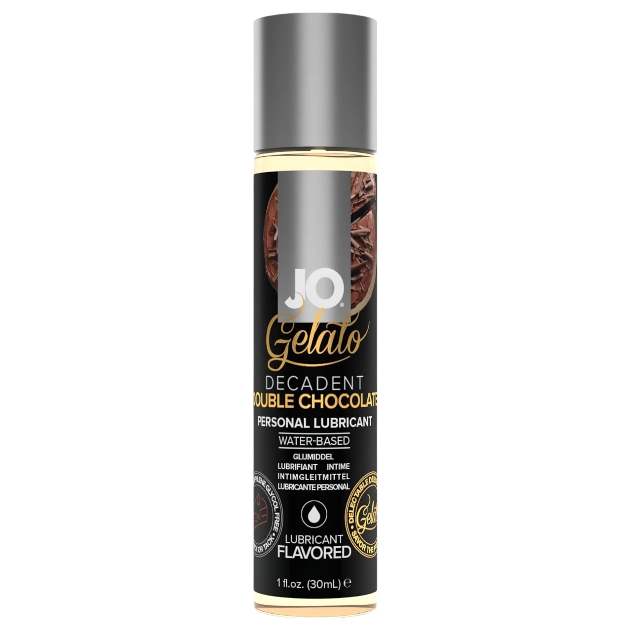 System JO - Gelato dupla csoki - ehető, vízbázisú síkosító (30 ml)