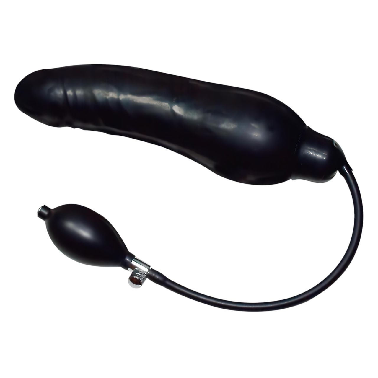 You2Toys - latex pumpálható análtágító (fekete, nagy) You2Toys - latex pumpálható análtágító (fekete, nagy)